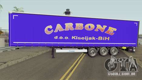 Carbone Trailer para GTA San Andreas