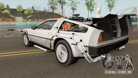 DeLorean DMC-12 (Back To The Future) para GTA San Andreas