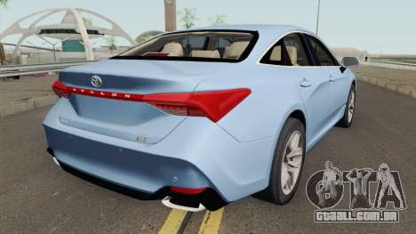 Toyota Avalon 2019 XLE High Quality para GTA San Andreas