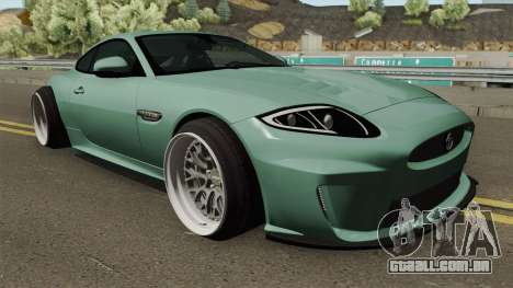 Jaguar XKR-S Stance para GTA San Andreas