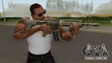 CS-GO M4A4 The Battlestar para GTA San Andreas