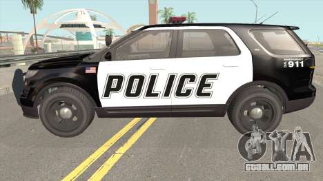 Vapid Police Cruiser Utility GTA V para GTA San Andreas