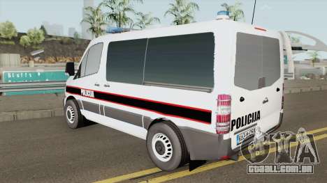 Mercedes-Benz Sprinter POLICIJA BiH para GTA San Andreas