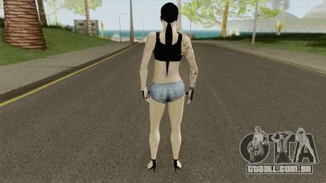 Rock Girl Skin para GTA San Andreas