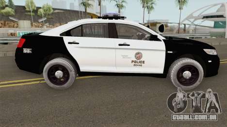 Ford Taurus Police Interceptor LAPD 2015 para GTA San Andreas