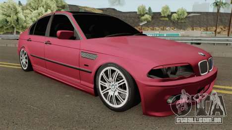 BMW E46 Romania para GTA San Andreas