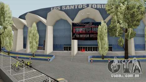 Los Santos Forum With Arena Wars Banners (Beta) para GTA San Andreas