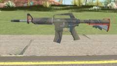 CS:GO M4A1 (Brifing Skin) para GTA San Andreas