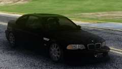 BMW M3 Black Coupe para GTA San Andreas
