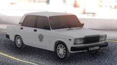 VAZ 2107 Branco Táxi para GTA San Andreas