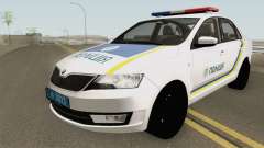 Skoda Rapid (Police Of Ukraine) para GTA San Andreas