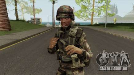CJ Militar para GTA San Andreas