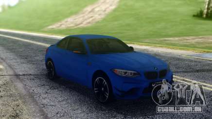 BMW M2 Blue Coupe para GTA San Andreas