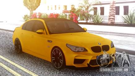BMW M5 E60 Yellow para GTA San Andreas