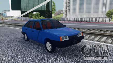2109 Azul Hatchback para GTA San Andreas