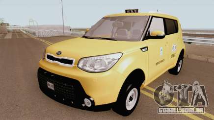 Kia Soul 2015 Taxi Colombiano para GTA San Andreas