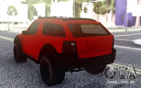 Range Rover Evoque para GTA San Andreas