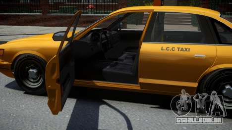 Vapid Stanier Classic Taxi para GTA 4