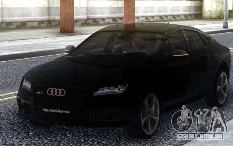 Audi Rs7 para GTA San Andreas