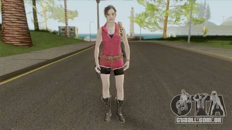 Claire Redfield Classic Suit RE2 Remake para GTA San Andreas