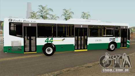 Linea 44 Todobus Pompeya II Agrale MT17 Interno para GTA San Andreas