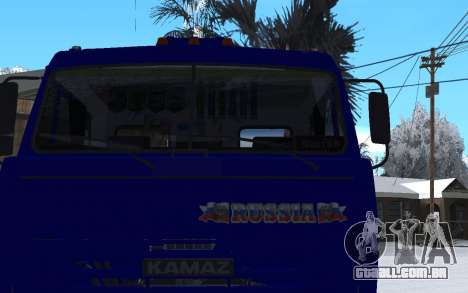 KamAZ 54115 INVERNO para GTA San Andreas
