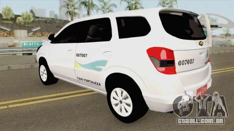 Chevrolet Spin Taxi De Fortaleza para GTA San Andreas