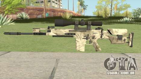 CS-GO SCAR-20 (Palm Skin) para GTA San Andreas