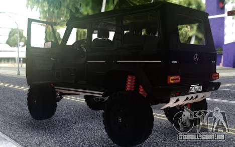 A Mercedes-Benz G500 4х4 Preto para GTA San Andreas