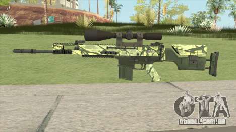 CS-GO SCAR-20 (Jungler Skin) para GTA San Andreas