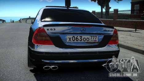 Mercedes-Benz E63 W211 AMG para GTA 4