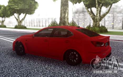 Lexus IS-F 2008-2012 para GTA San Andreas
