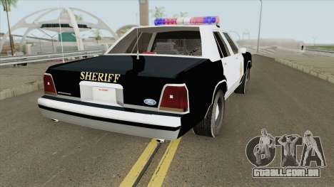 Sheriff Car RE:2 Remake para GTA San Andreas