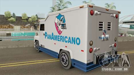 Camion Panamericano (Securicar) SA Style para GTA San Andreas