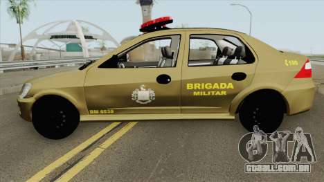 Chevrolet Prisma Brazilian Police para GTA San Andreas