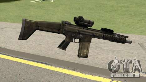 Contract Wars SCAR-H para GTA San Andreas
