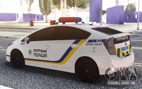 Toyota Prius Policiais Da Patrulha Da Ucrânia para GTA San Andreas