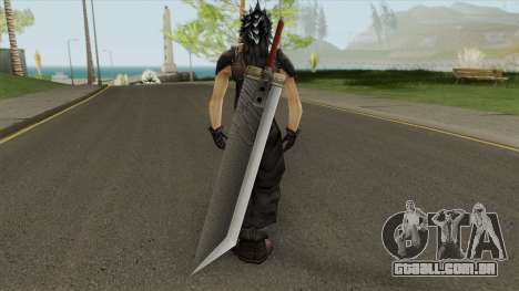 Zack Fair - Crisis Core: Final Fantasy VII (V1) para GTA San Andreas