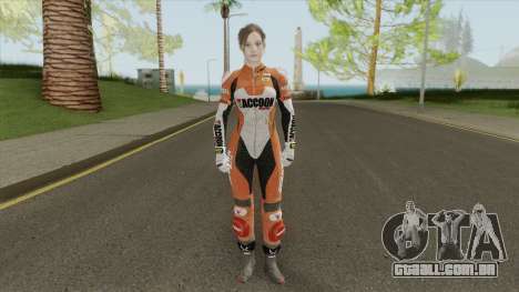 Claire Elza Walker Suit From RE2 Remake para GTA San Andreas