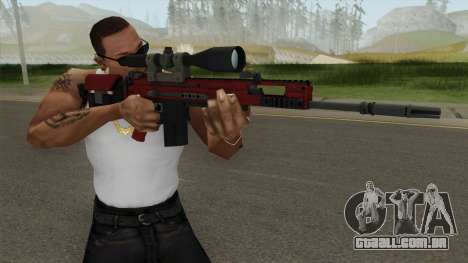 CS-GO SCAR-20 (Webs Darker Skin) para GTA San Andreas