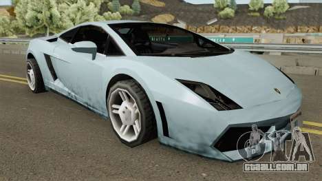 Lamborghini Gallardo SA Style TCGTABR para GTA San Andreas