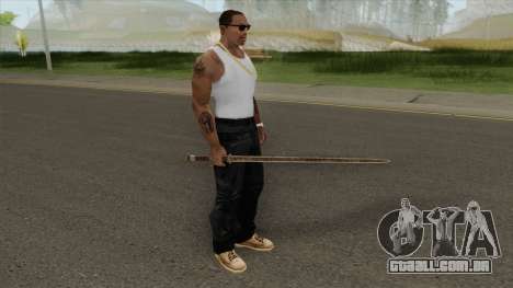 Gold Katana (Dynasty Han) para GTA San Andreas