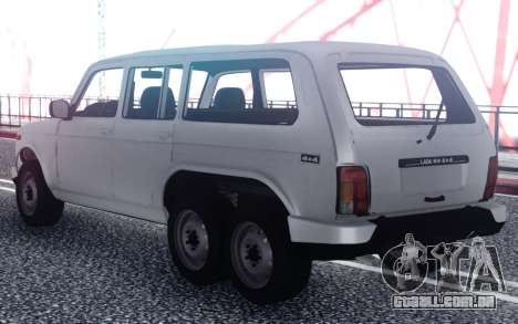 VAZ Niva 6x6 de Drenagem para GTA San Andreas