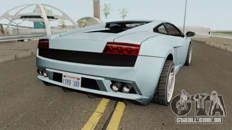 Lamborghini Gallardo SA Style TCGTABR para GTA San Andreas