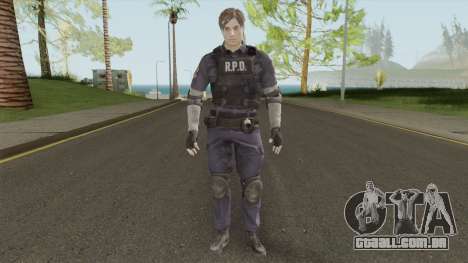 Leon Scott Kennedy From RE 2 Remake para GTA San Andreas