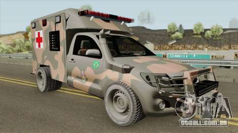 Toyota Hilux 2015 Ambulance para GTA San Andreas