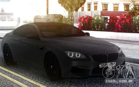 BMW M6 para GTA San Andreas