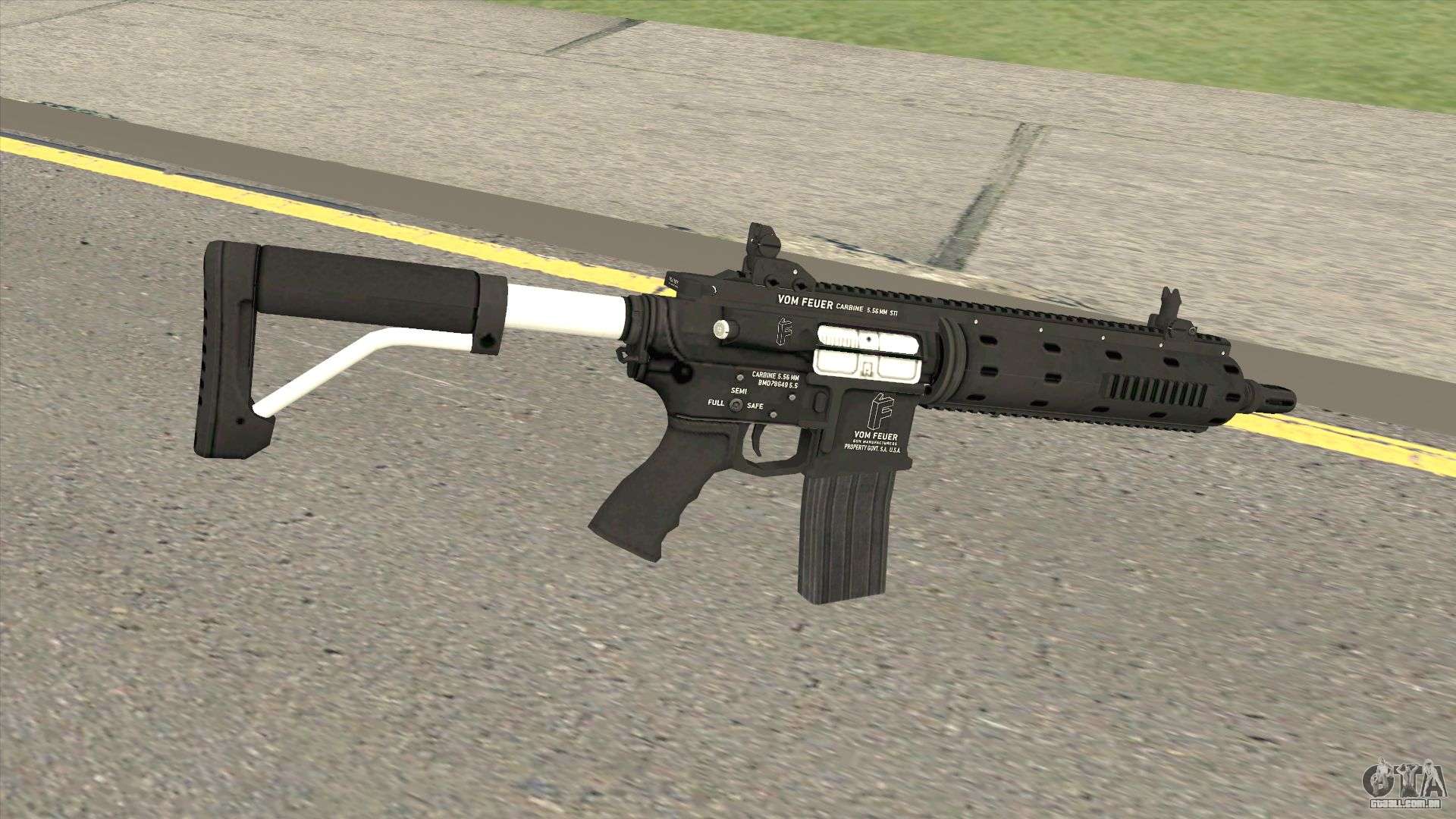 Special Carbine Mk2 Gta 5 Special Carbine Mk2 Gta V (stock) For Gta San Andreas 7D7