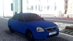 VAZ 2170 Sedan Azul para GTA San Andreas