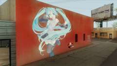 Graffiti De Hatsune Miku para GTA San Andreas
